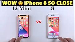 iPhone 12 Mini vs iPhone 8 : Speed Test + Size Comparison + Ram Management