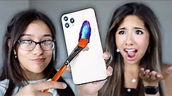 My Sister Customizes My iPhone 11!