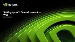 CUDA Tutorials I Installing CUDA Toolkit on Windows and WSL