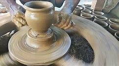 Pot Making With Clay: Best Talent Indian Potter In Village / Small Cottage IndustrieS