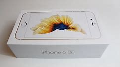 Apple iPhone 6S Unboxing (Gold)