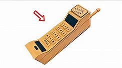 How To Make Telephone With Cardboard | Homemade Cardboard Telephone Model