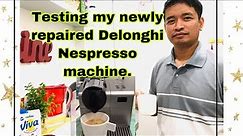 How to repair Delonghi Nespresso coffee machine with water leakage