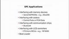 Serial Communications using dsPIC30F SPI