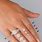 1 Carat Diamond Ring On Finger