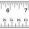 12-Inch Ruler Actual Size Image