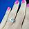 2 Carat Diamond Engagement Ring On Hand