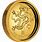 2012 Year of the Dragon Gold Coin