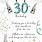 30th Birthday Cards for Men