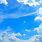 3D Blue Sky Clouds Wallpaper