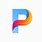 3D Letter P Logo