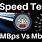 4G Speed Mbps
