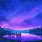 4K Anime Purple Evening Sky