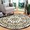 6 FT Round Area Rugs