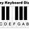 61-Key Keyboard Note Chart
