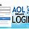 AOL Sign Page
