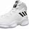 Adidas White Basketball Shoes