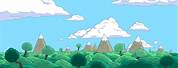 Adventure Time Sky Background