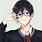 Aesthetic Anime Boy Glasses