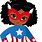African American Superhero Clip Art