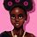 Afro Girl Wallpaper