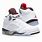 Air Jordan 5 Retro White Black Red