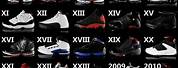 Air Jordan Shoes by Year