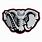 Alabama Football Elephant Logo