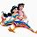 Aladdin and Jasmine PNG