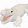 Albino Alligator Toy