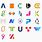 Alphabet Letters Designs Logo
