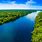 Amazon River Widest Point