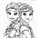Ana Elsa Coloring Pages