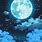 Anime Moon Sky