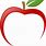 Apple Fruit Logo Vector