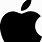 Apple Logo Black