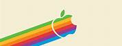 Apple Rainbow Logo Wallpaper 4K