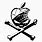 Apple Skull Logo