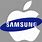 Apple and Samsung Logo