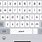 Apple iPhone Keyboard Layout