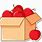 Apple in Box Cartoon