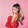 Ariana Grande in Pink