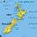 Auckland New Zealand World Map