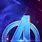 Avengers Logo Phone Wallpaper