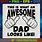 Awesome Dad SVG