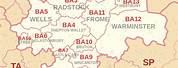 BA4 Postcode Map