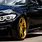 BMW M3 Gold Wheels