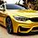 BMW M4 Gold Color