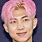 BTS RM Pink Hair