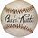 Babe Ruth Autograph Baseball